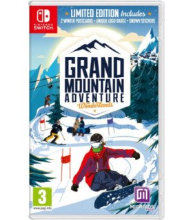 GRAND MOUNTAIN ADVENTURE WONDERLANDS LIMITED EDITION (2 POSTCARDS/LOGO/STICKERS)