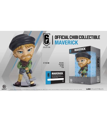 UBICOLLECTIBLES SIX COLLECTION (CHIBI S6) RAINBOW SIX: MAVERICK (10 CM)