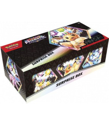 POKEMON TRADING CARD SURPRISE BOX SCARLET & VIOLET PRISMATIC EVOLUTION (ENG)