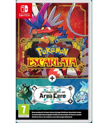 POKEMON ESCARLATA + EL TESORO OCULTO DEL AREA CERO (PACK DE EXPANSION)