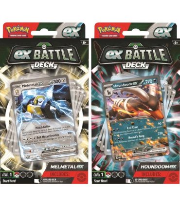 POKEMON TRADING CARD EX BATTLE DECK MELMETAL / HOUNDOOM (ENG)