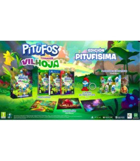 LOS PITUFOS OPERACION VILHOJA SMURFTASTIC EDITION (LLAVERO PAPA PITUFO/PEGATINAS/ 3 LITOGRAFIAS)