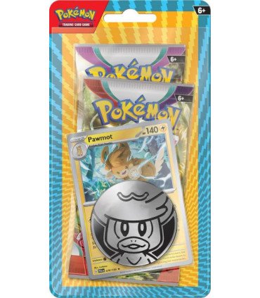 POKEMON TRADING CARD PAWMOT METALLIC COIN (ENG)