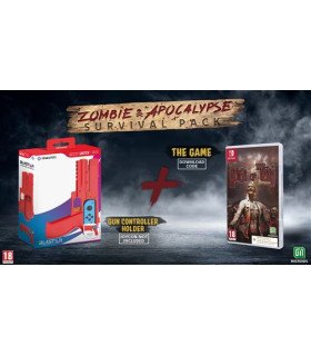 ZOMBIE APOCALYPSE SURVIVAL PACK (THE HOUSE OF THE DEAD + GUN CONTROLLER HOLDER) (CIAB) (OLED)