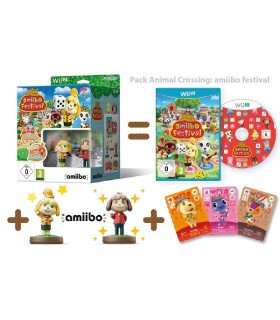 ANIMAL CROSSING: AMiiBO FESTIVAL (2 FIGURAS AMiiBO + 3 TARJETAS AMiiBO)