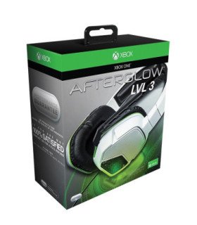 AFTERGLOW WIRED HEADSET WHITE  LVL 3 (XBONE)