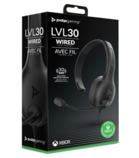 PDP WIRED HEADSET LVL 30 (GRIS)