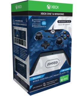 PDP DELUXE WIRED CONTROLLER REVENANT BLUE/AZUL (XBOX ONE & WINDOWS) OFICIAL