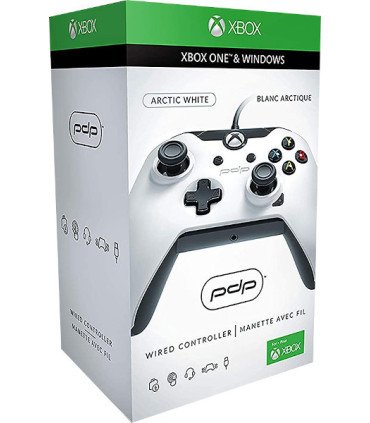 PDP WIRED CONTROLLER ARTIC WHITE (XBOXONE/PC)