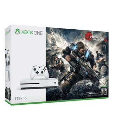 1 TB/TO XB ONE S BLANCA + GEARS OF WAR 4