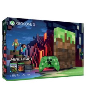 1 TB XB ONE S MINECRAFT EDICION LIMITADA