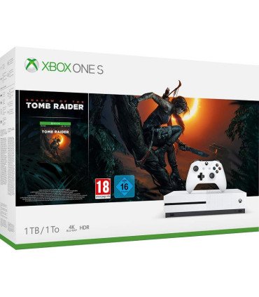 1 TB/TO XB ONE S BLANCA + SHADOW OF TOMB RAIDER