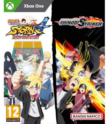NARUTO SHIPPUDEN ULTIMATE NINJA STORM 4, ROAD TO BORUTO + NARUTO TO BORUTO SHINOBI STRIKER (2&1)